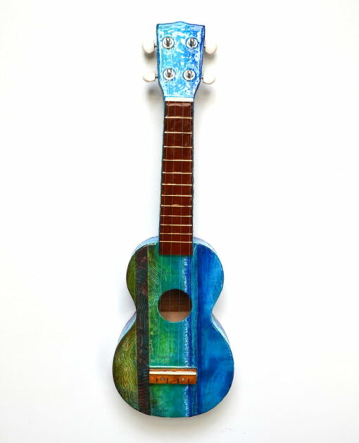 Narelle Pendlebury South West Blues Ukulele Front