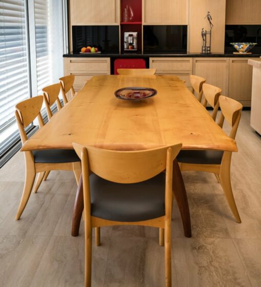 Tex Huon Pine Sheoak Dining Table In Home