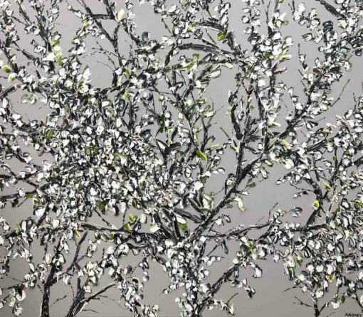 Felicia Aroney Winter Blossoms Painting