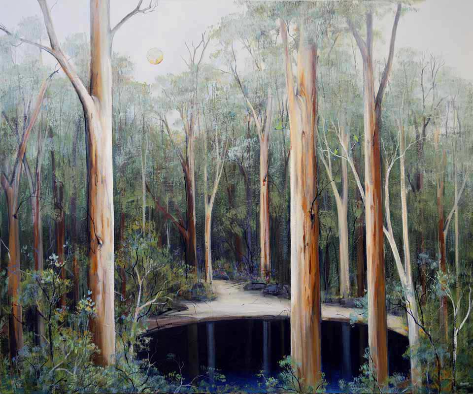 Ingrid Windram Secret Pool Painting 1