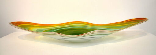 Coolamon Platter Green Orange Side 1200