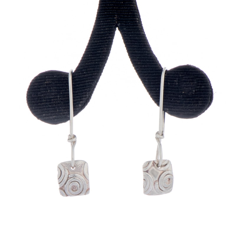 Emma-Cotton-Fused-Scroll-Earings Emma Cotton - Fused Scroll Earrings