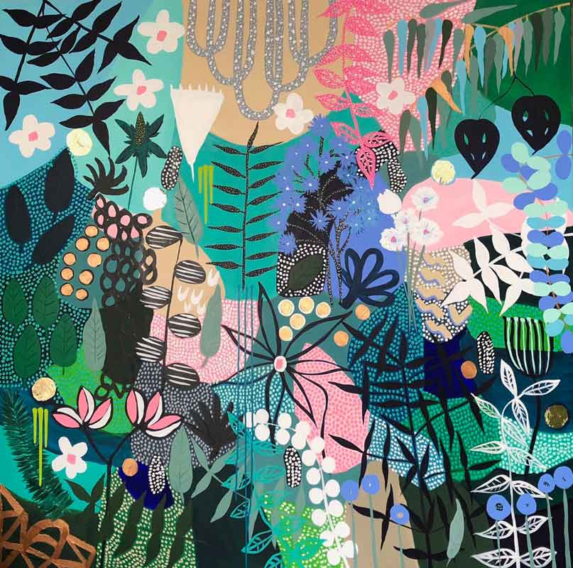 Joan Blond Margaret River Secret Garden painting Joan Blond - Margaret River Secret Garden