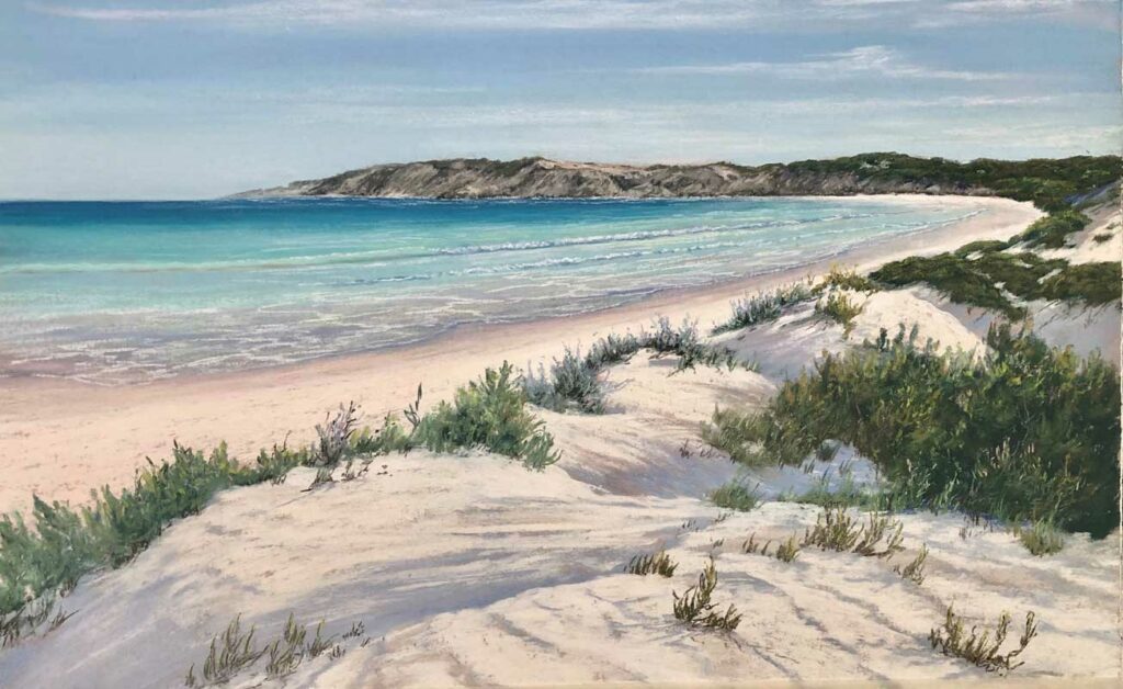 Ann Steer Undulating Dunes Pastel