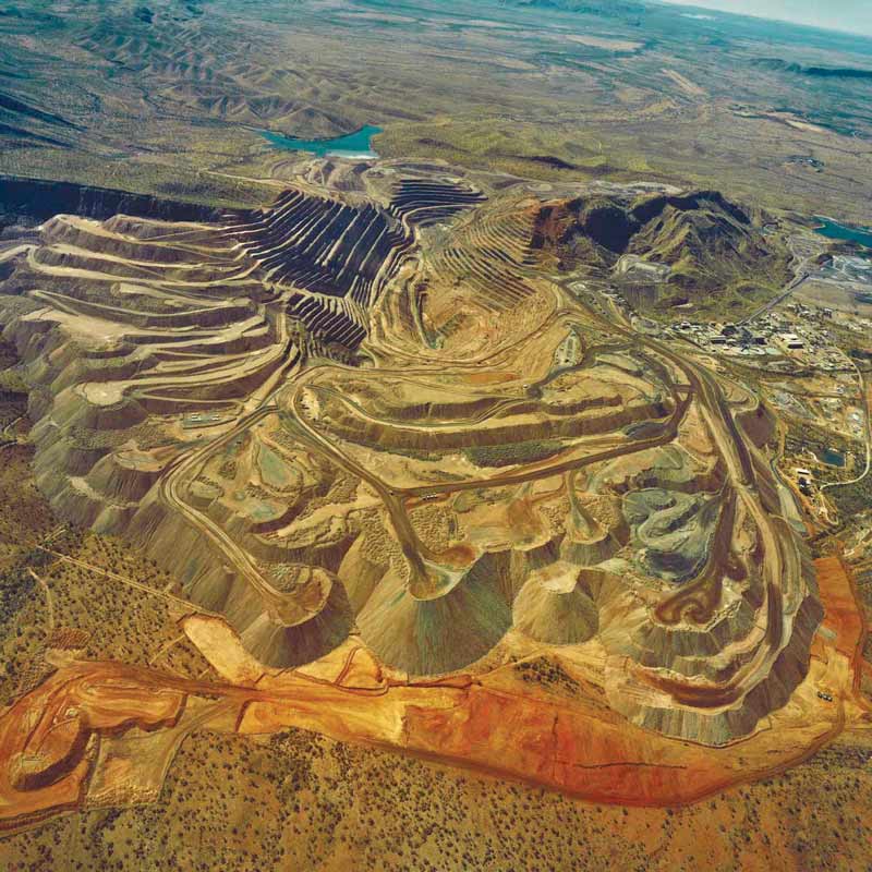 Argyle Diamonds Pit Rio Tinto