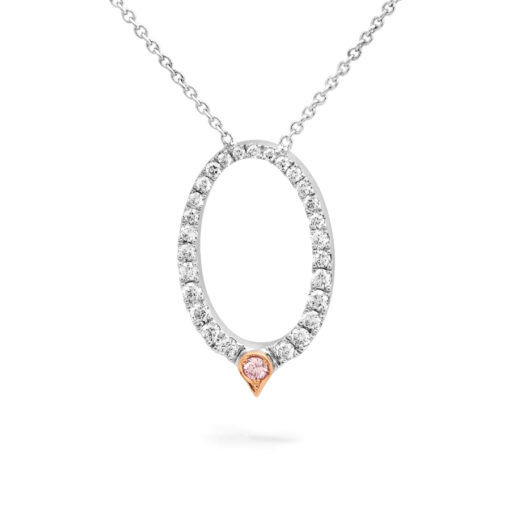 Desert Rose Jewellery Classic Pink Diamond Pendant Edjp025