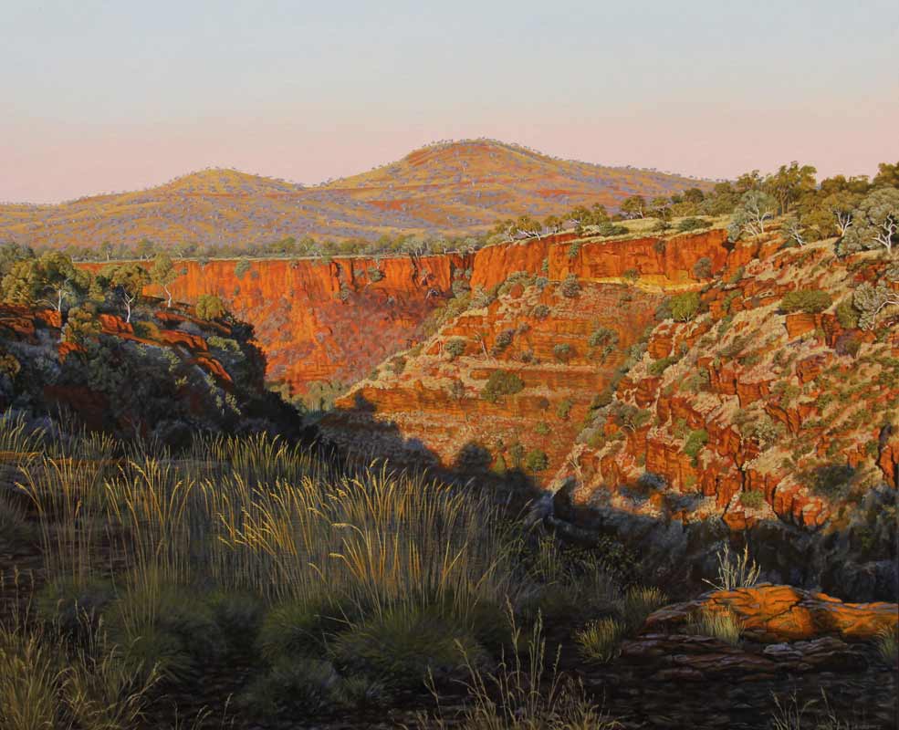 Christine Lawrence Dales Gorge Painting