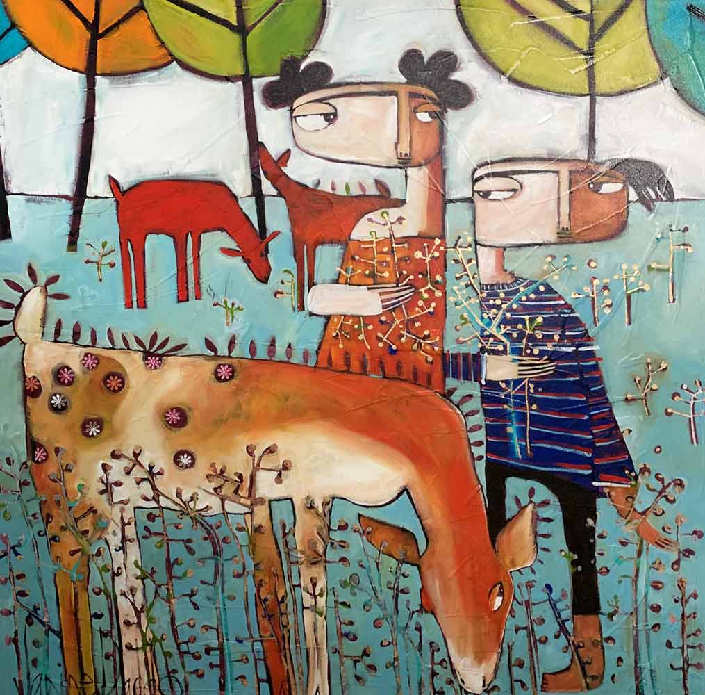 Janine Daddo Harvest Painting