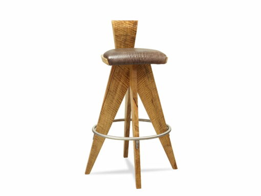 Montgomery Bar Stool Marri Timber Front