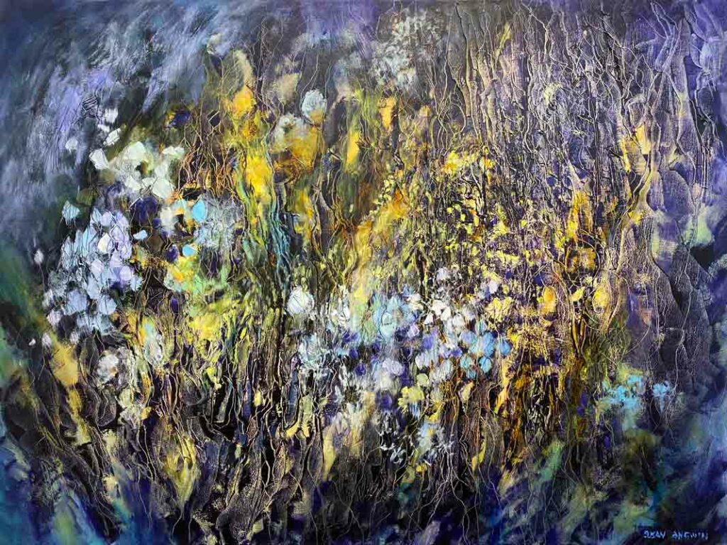 Susan Angwin Magic Garden Series Painting