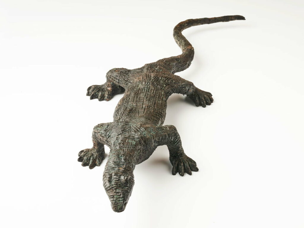 Brian Borschoff Monitor Lizard Sculpture