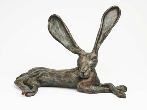 Brian Borschoff The Hare Is At Home Sculpture