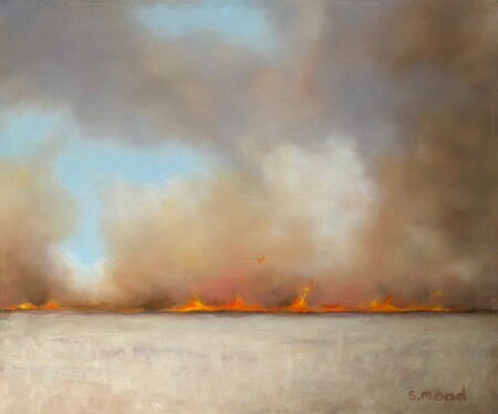 Shane Moad Stubble Fire Painting
