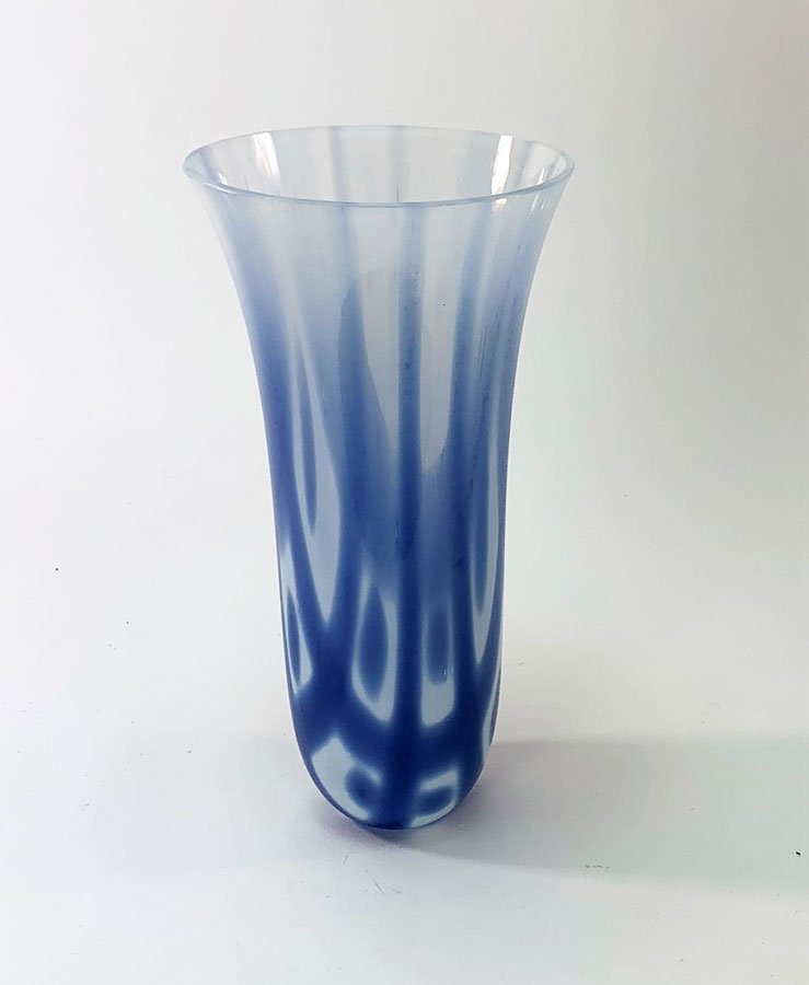 Silvana Ferrario Indigo Blue Of 1000 Years 12 Glass Siju23