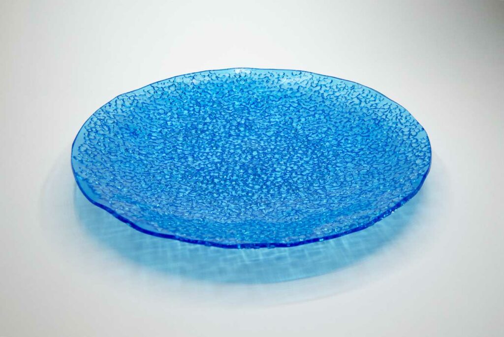 Silvana Ferrario Sparkle 5 Glass Plate Siju10