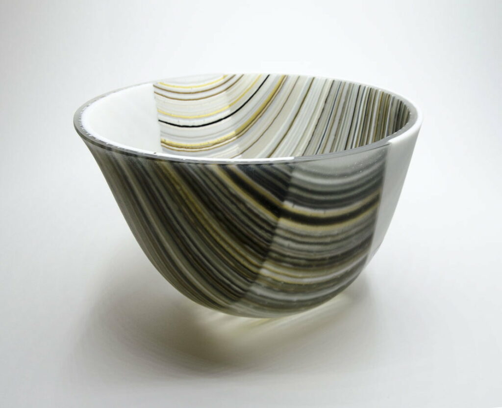 Silvana Ferrario Warp I Glass Bowl Siju21