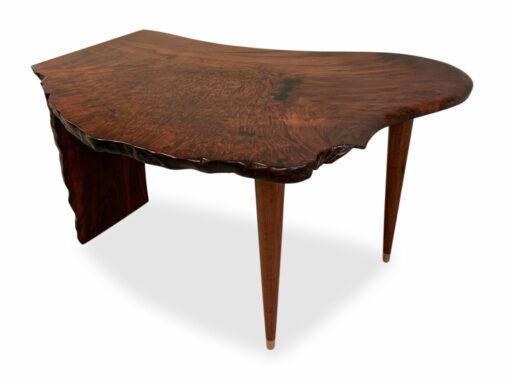 Cascade Jarrah Burl Writing Table Jahroc Furniture Back Top