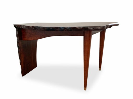 Cascade Jarrah Burl Writing Table Jahroc Furniture Back View