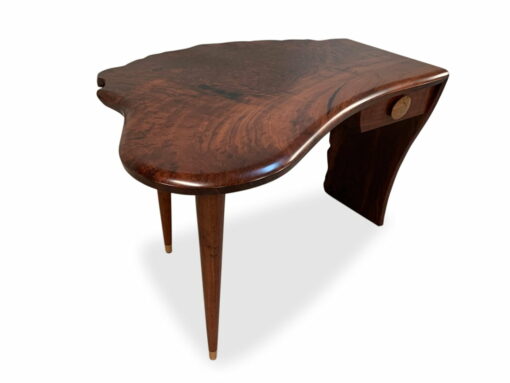 Cascade Jarrah Burl Writing Table Jahroc Furniture Top Side