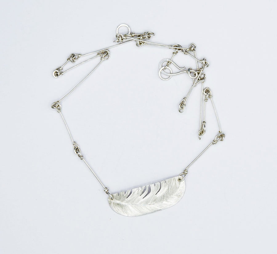 Emma Cotton Floating Feather Jewellery