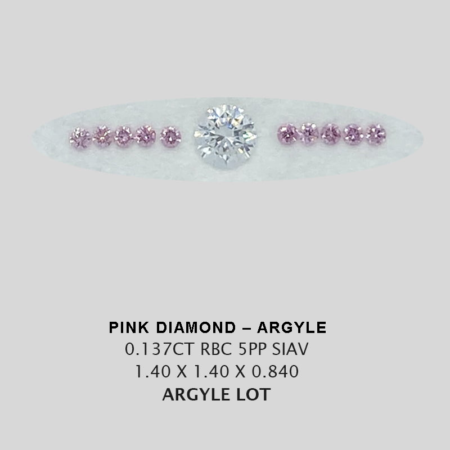 Pink Pp Argyle Pink Diamond Loose Stones