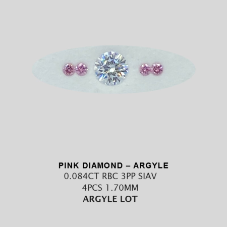 Pink Pp Argyle Pink Diamond Loose Stones 12