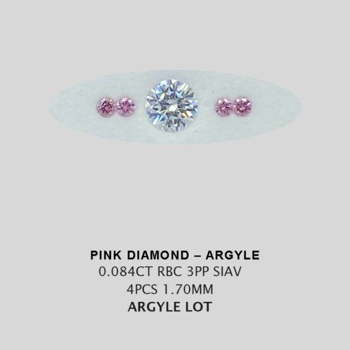 Pink Pp Argyle Pink Diamond Loose Stones 12