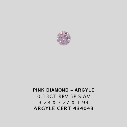 Edia07 Pink1165 Cert 434043 0 130Ct 5P Argyle Pink Diamond Jpg 2