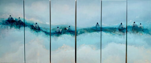 Jos Myers Surfers X6 Panels Together