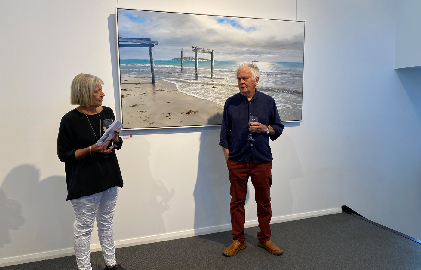 Leigh Hewson Bower South West Shorelines Opening Banner