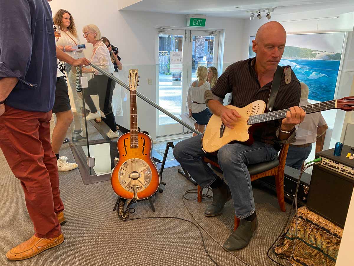 Leigh Hewson Bower South West Shorelines Opening Night Crowd 4