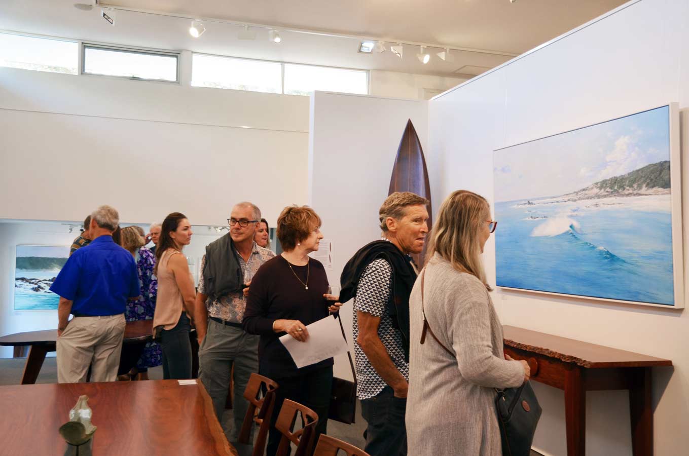 Leigh Hewson Bower South West Shorelines Opening Night Crowd 8