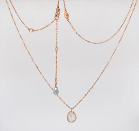 Liddon Pearls - Emilia Necklace Rose Gold