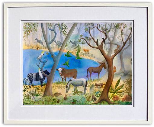 Helen Norton – Zebra Cow - Gods Crazy Plans - Image 2