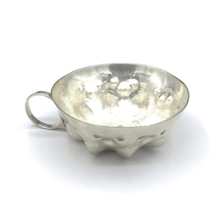 Michelle Gauntlett - Moon Fine Silver Repousse Tastevin