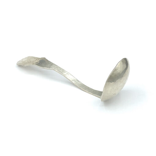 Michelle Gauntlett - Fine Silver Hammered Serving Spoon - Image 2
