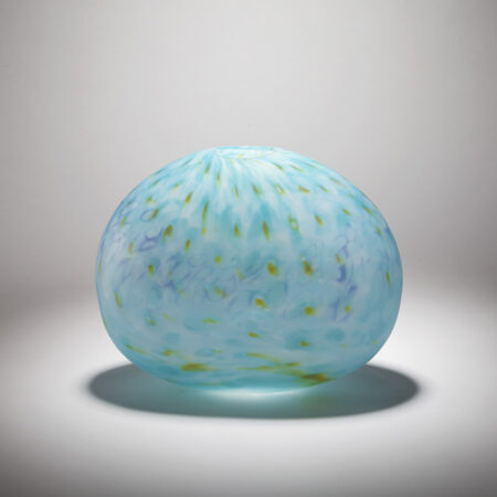 Grant Donaldson - Peacock Vase Aqua