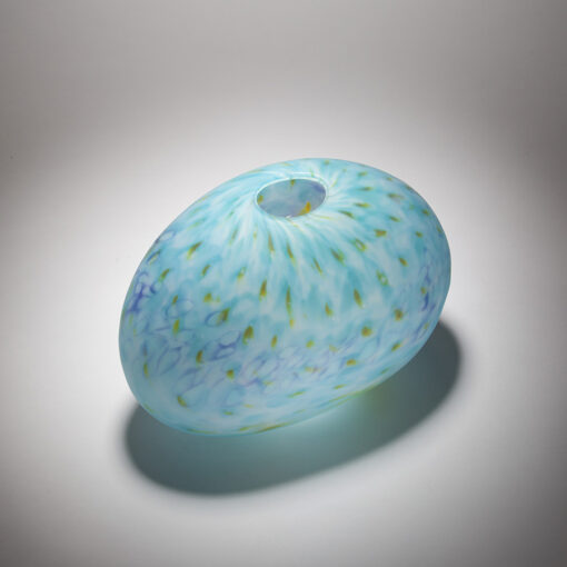 Grant Donaldson - Peacock Vase Aqua - Image 2