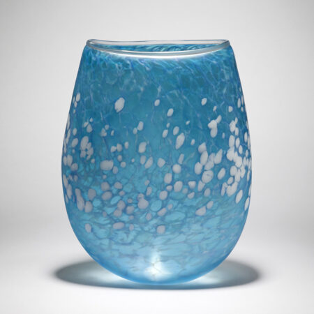 Grant Donaldson - River Pebbles Vase Blue