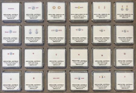 Argyle Origin Pink Diamonds - Tray 2