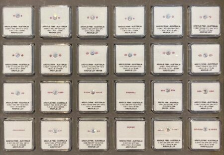 Argyle Origin Pink Diamonds - Tray 3