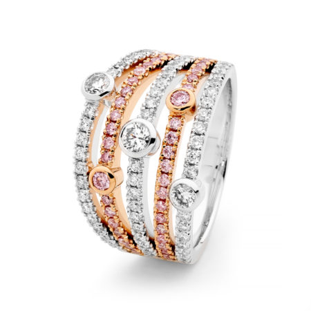 Desert Rose - Impress Pink Diamond Dress Ring