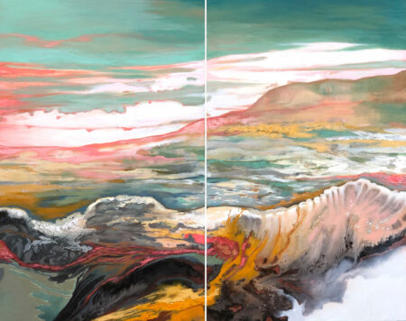 Astrid Dahl - Mungo, From Water To Dust (Diptych)