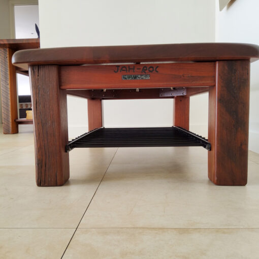 Resale Homesteader Jarrah Coffee Table With Magazine Rack - Image 2