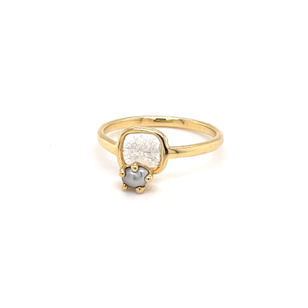 Liddon Pearls - My Diamond Ring Yellow Gold