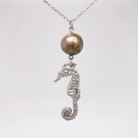 Liddon Pearls - Seahorse Necklace