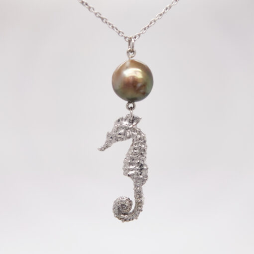 Liddon Pearls - Seahorse Necklace