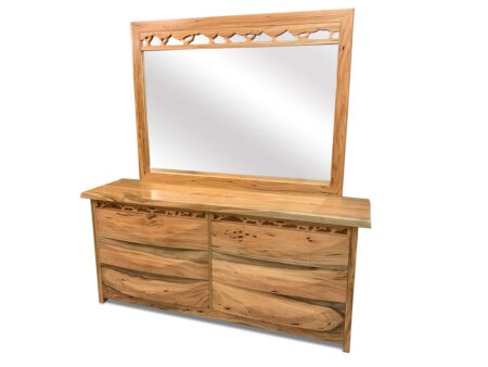 Filigree Double Chest of Drawers with Mirror