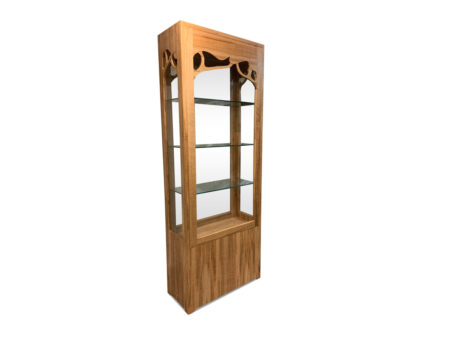 Tall Canopy Display Cabinet 4 Sided