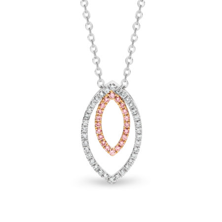 Desert Rose - Oriella Pink Diamond Drop Pendant